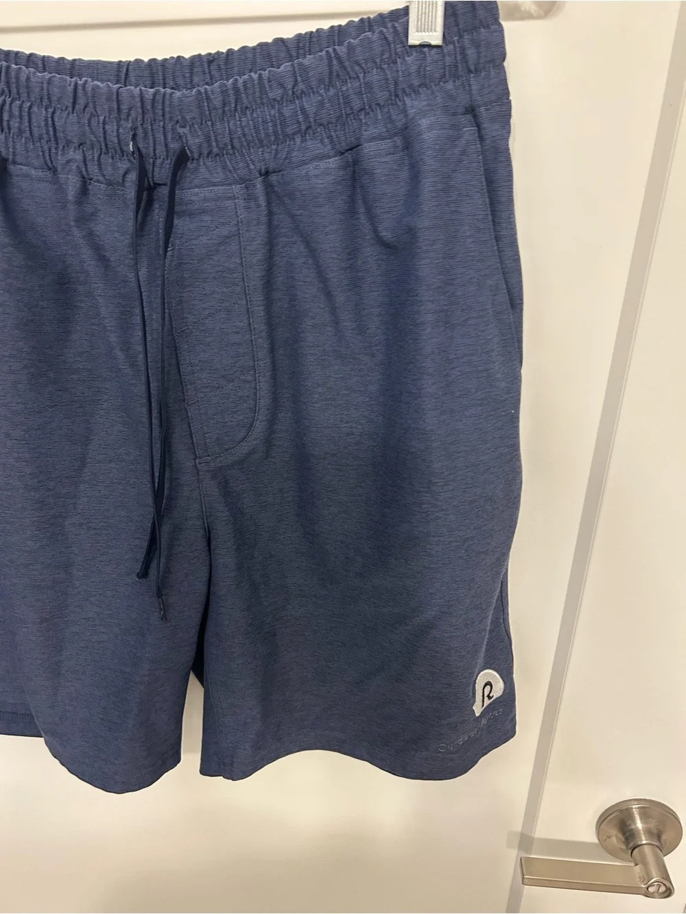 Outdoor Voices Men’s Shorts with Side Pockets and Logo
